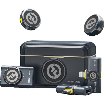 Радіосистема Hollyland Lark M2 Combo (Shine Charcoal), код: 1559