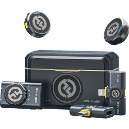 Радіосистема Hollyland Lark M2 Combo (Shine Charcoal)