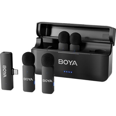 Микрофон BOYA BY-V4U Type-C, код: 1284 Микрофон BOYA BY-V4U Type-C, код: 1284