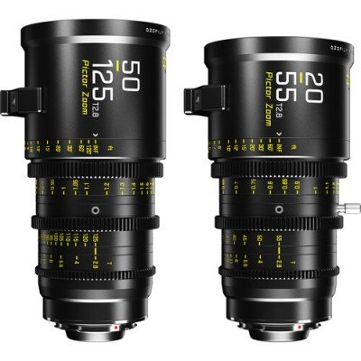 Объективы DZOfilm Pictor Bundle 20-55/50-125 T2.8 (PL/EF, чёрный), код: 1384