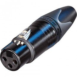 Роз'єм XLR Neutrik NC3FXX-B