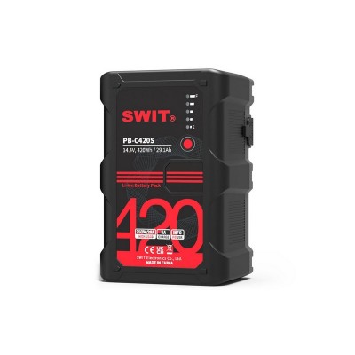 Аккумулятор Swit - PB-C420S Large Capacity 14.4 V/420Wh (V-mount), код: 1417