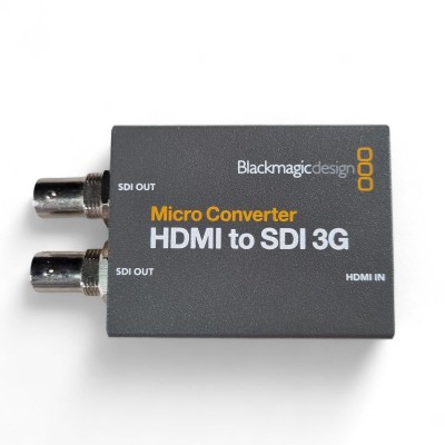 Микро конвертер Blackmagic Micro Converter HDMI - SDI 3G wPSU, код: 1127 Микро конвертер Blackmagic Micro Converter HDMI - SDI 3G wPSU, код: 1127