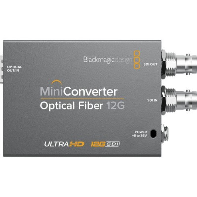 Мини конвертер Blackmagic Mini Converter Optical Fiber 12G, код: 1316