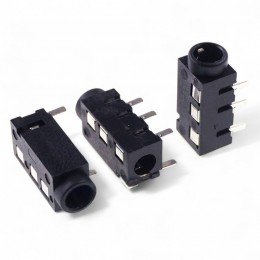 Роз’єм JACK 3.5 мм TRRS (SMD) - 4pin на плату