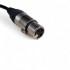 Мікрофонний кабель XLR (f) - XLR (m) Canare, код: 1470