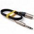 Мікрофонний кабель Jack 6.3 - XLR m Canare, код: 1489 Мікрофонний кабель Jack 6.3 - XLR m Canare, код: 1489