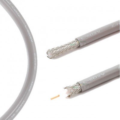 Коаксиальный кабель Canare L-5D2V 50 Ом, код: 1177
