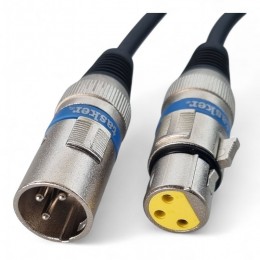 Мікрофонний кабель Tasker XLR - XLR 3pin C128 - black