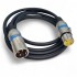 Микрофонный кабель Tasker XLR - XLR 3pin C128 - black, код: 1461