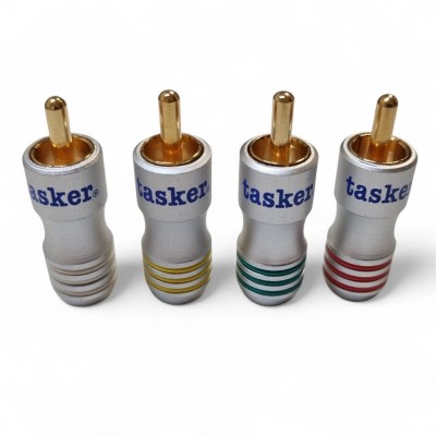 Роз'єм RCA Tasker SP52 (тюльпан), код: 1739 Роз'єм RCA Tasker SP52 (тюльпан), код: 1739