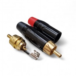 Роз'єм RCA (AV) SP65 gold під пайку Роз'єм RCA (AV) SP65 gold під пайку