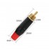 Роз'єм RCA (AV) SP65 gold під пайку, код: 1491 Роз'єм RCA (AV) SP65 gold під пайку, код: 1491