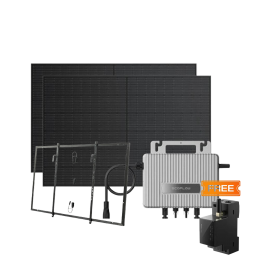 Комплект EcoFlow STREAM Microinverter/2*400W Rigid Solar Panel Combo/Розумний лічильник Smart Meter/Система кріплень для сонячних панелей Balcony Hook Kit Комплект EcoFlow STREAM Microinverter/2*400W Rigid Solar Panel Combo/Розумний лічильник Smart Meter/Система кріплень для сонячних панелей Balcony Hook Kit