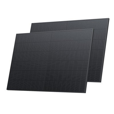 Набір сонячних панелей EcoFlow 2*400 Solar Panel стаціонарні, код: 1813