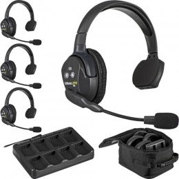 Комплект інтеркому Eartec UltraLITE 4S (4 абоненти з гарнітурами)