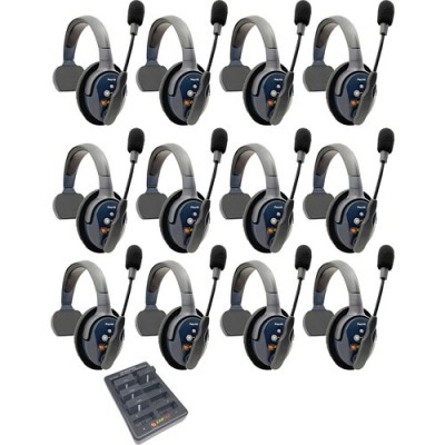 Комплект интеркома Eartec UltraLITE Pro16 (12 абонентов с гарнитурами), код: 1534 Комплект интеркома Eartec UltraLITE Pro16 (12 абонентов с гарнитурами), код: 1534