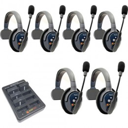 Интерком-система Eartec UltraLITE Pro16 ETP6S (6 абонентов с гарнитурами)