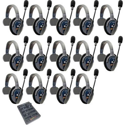 Комплект інтеркому Eartec UltraLITE Pro16 (14 абонентів з гарнітурами), код: 1680