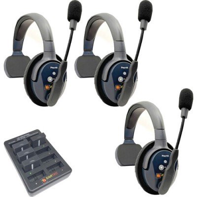 Интерком-система Eartec UltraLITE Pro16 ETP3S (3 абонента с гарнитурами), код: 1534