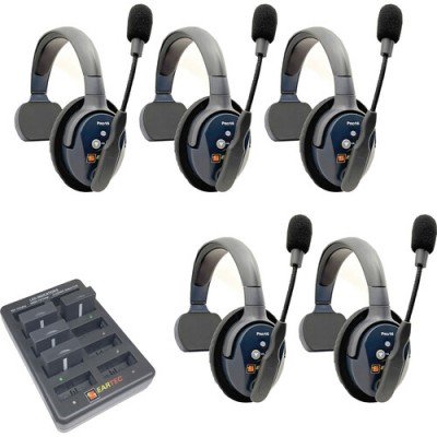 Інтерком-система Eartec UltraLITE Pro16 ETP5S (5 абонентів з гарнітурами), код: 1685