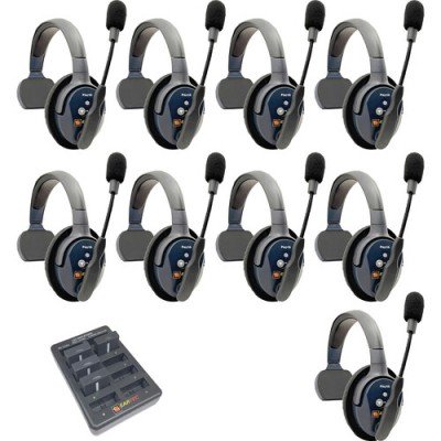 Інтерком-система Eartec UltraLITE Pro16 ETP9S (9 абонентів з гарнітурами), код: 1681