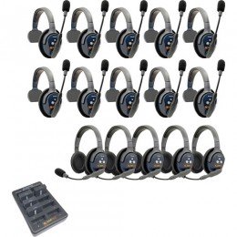 Комплект інтеркому Eartec UltraLITE Pro16 (10 абонентів з гарнітурами) Комплект інтеркому Eartec UltraLITE Pro16 (10 абонентів з гарнітурами)