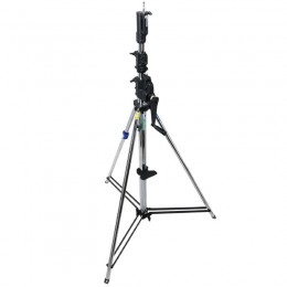 Стойка для освещения Kupo 483T 3 Sct. Wind-Up Stand W/ Auto Self-Locking Device (Silver)