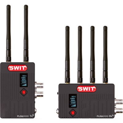 Відеосендер SWIT FLOW2000 система бездротової передачі відео до 600 м, код: 1526 Відеосендер SWIT FLOW2000 система бездротової передачі відео до 600 м, код: 1526
