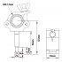 Зажим Kupo KCP-836 baby coupler для труби 48 - 51 мм , код: 1280 Зажим Kupo KCP-836 baby coupler для труби 48 - 51 мм , код: 1280