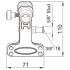 Зажим-прищепка KCP-350B Mini Alli Clamp (Black) , код: 1507 Зажим-прищепка KCP-350B Mini Alli Clamp (Black) , код: 1507