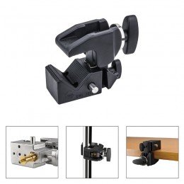 Зажим - супер клемп Kupo KCP-700B / SUPER CONVI CLAMP (BLACK)